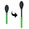 Optimus long-handled retractable spoon