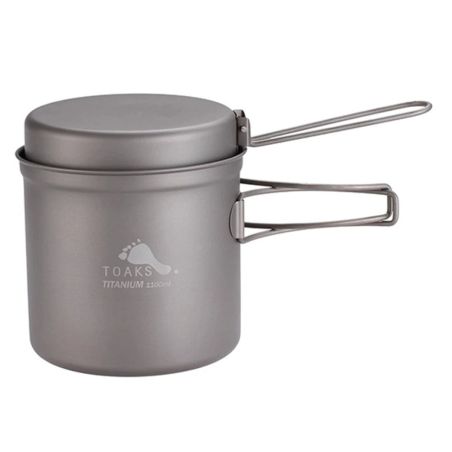 Toaks Titanium Popote and Skillet - 1.1 L