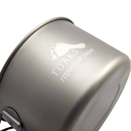 Toaks Ultralight Titanium Casserole - 0.7 L