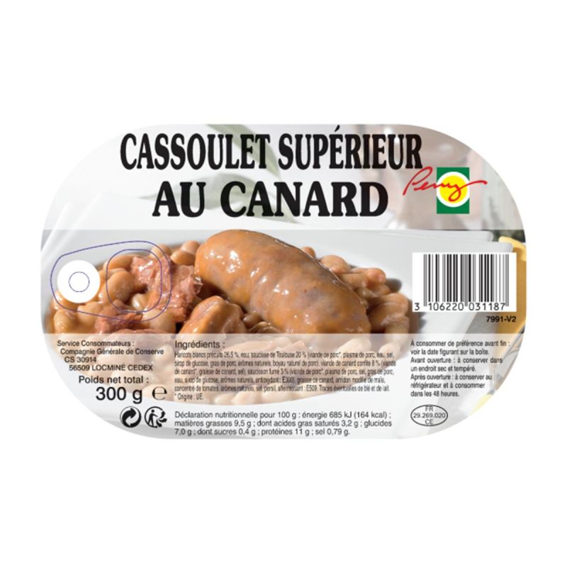 Superior duck cassoulet