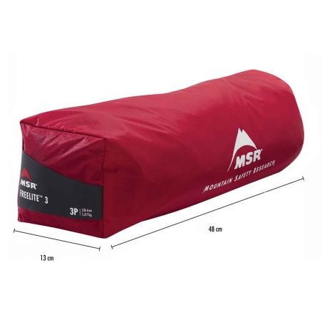 Backpacking tent MSR FreeLite 3 - 3 people