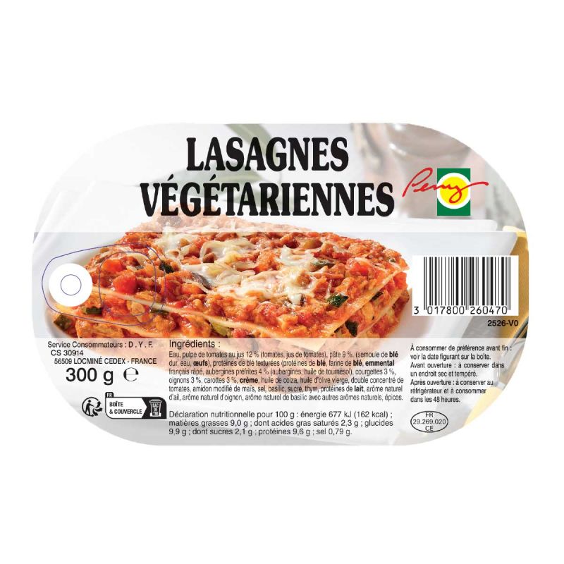 Vegetarian lasagne