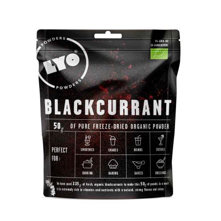 Organic blackcurrant powder