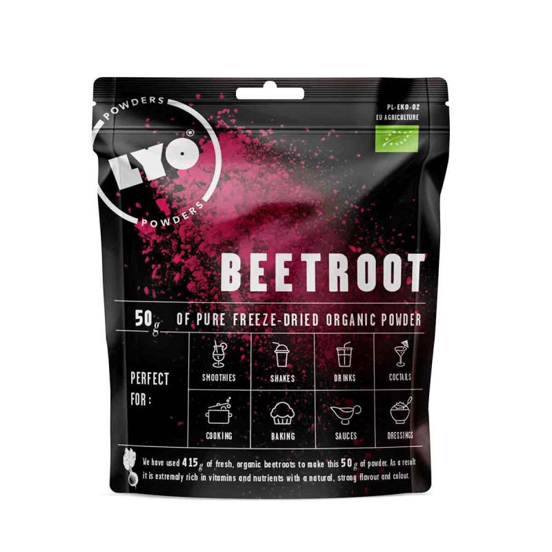 Organic beet powder