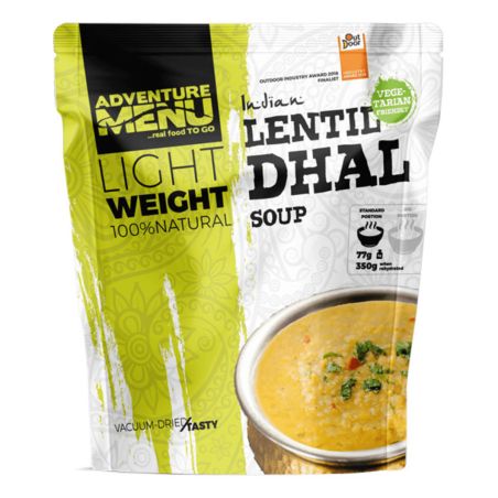 Dahl soup with lentils - Large format