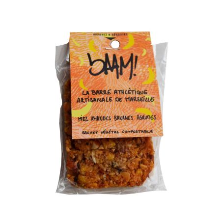 Baam! Energy Bar - Banana, citrus