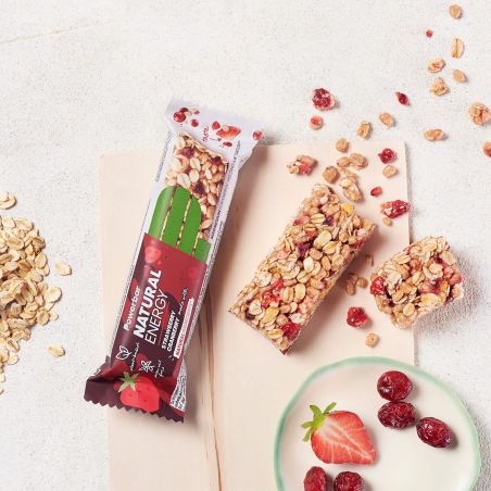 Powerbar Natural Energy cereal bar - Strawberry, cranberry