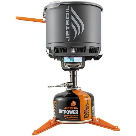 Jetboil Stash gas stove and 0.8 L cup