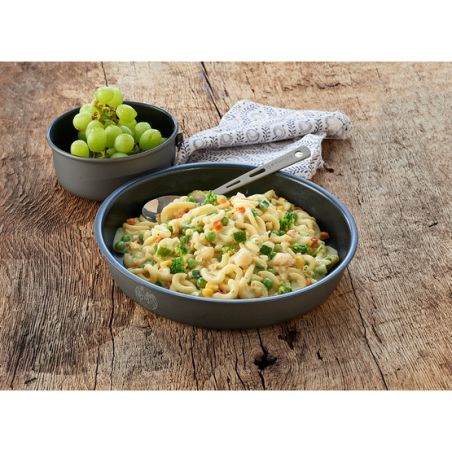 Pasta primavera with mixed vegetables