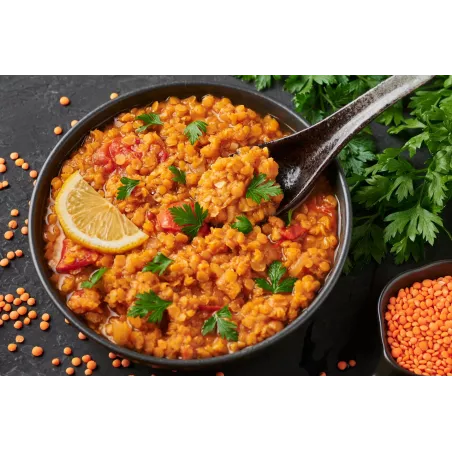 Dahl soup with lentils - Large format