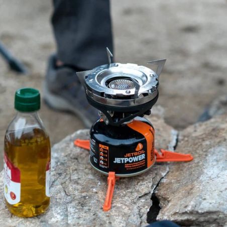 Universal pot holder for Jetboil stove