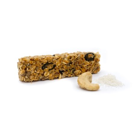 Meltonic organic cereal bar - Cashew and fleur de sel de Gurérande