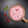 Rice pudding with berries