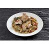 Tarragon chicken with vegetables