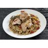 Tarragon chicken with vegetables