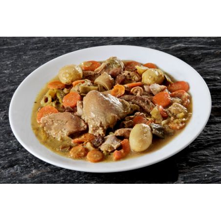 Chicken curry with vegetables