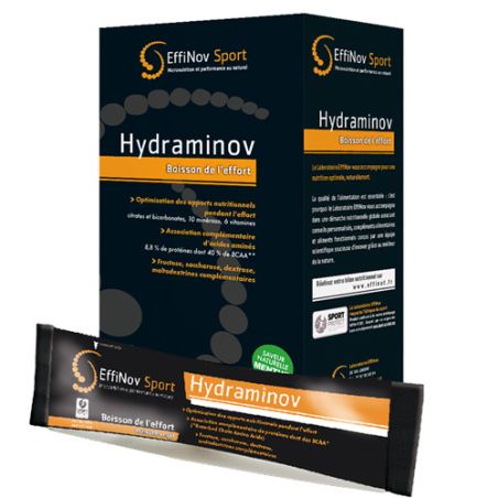 Hydraminov - Effinov exercise drink x 10 sticks - Mint