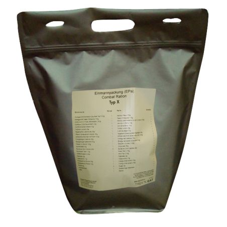 Tactical freeze-dried ration - Menu 2 - 3000 Kcal