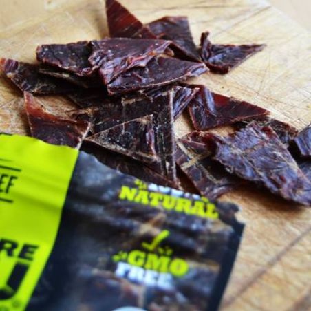 Beef jerky - 100% natural beef jerky - 25 g