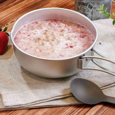 Granola with raspberries - Large format