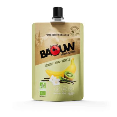 Baouw organic energy compote - Banana, kiwi, vanilla