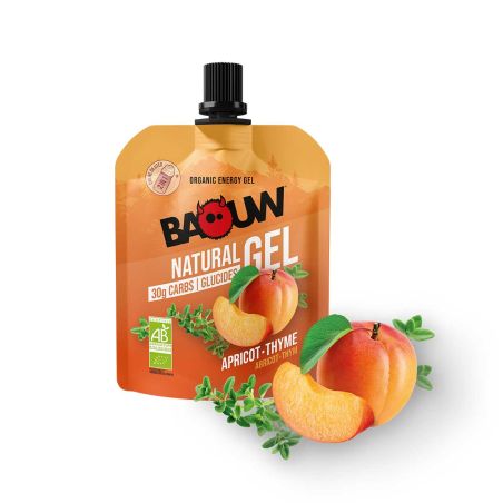 Baouw organic energy gel - Apricot, thyme