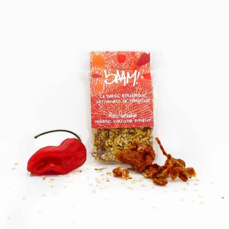 Baam! Salted energy bar - Tomato, chilli, turmeric