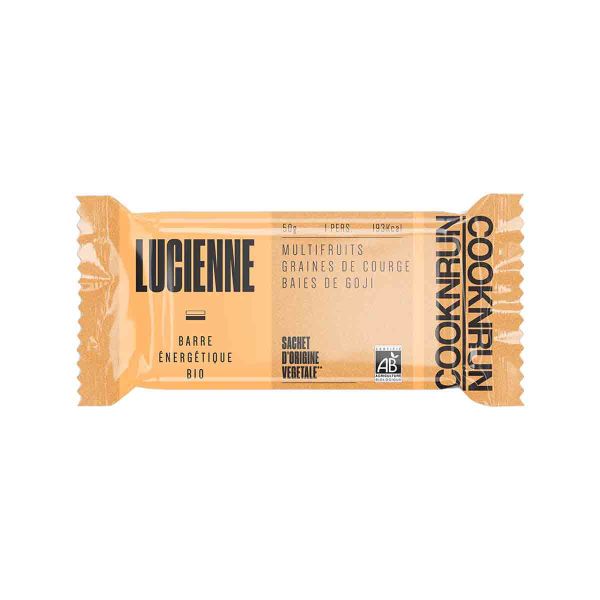 Lucienne organic energy bar - Multifruit, squash, goji