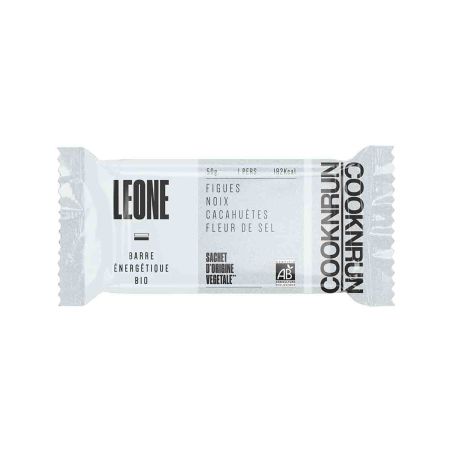 Léone organic energy bar - Figs, walnuts, fleur de sel