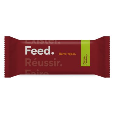 Feed meal bar. - Apple, cranberries