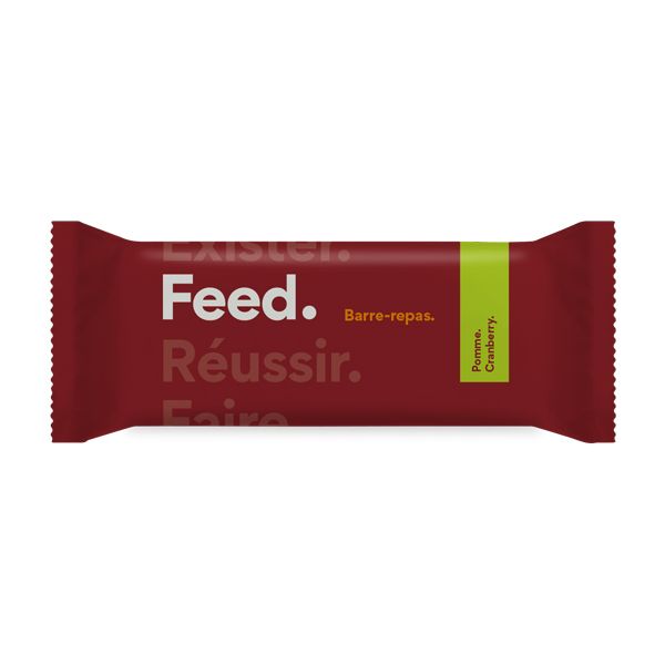 Feed meal bar. - Apple, cranberries