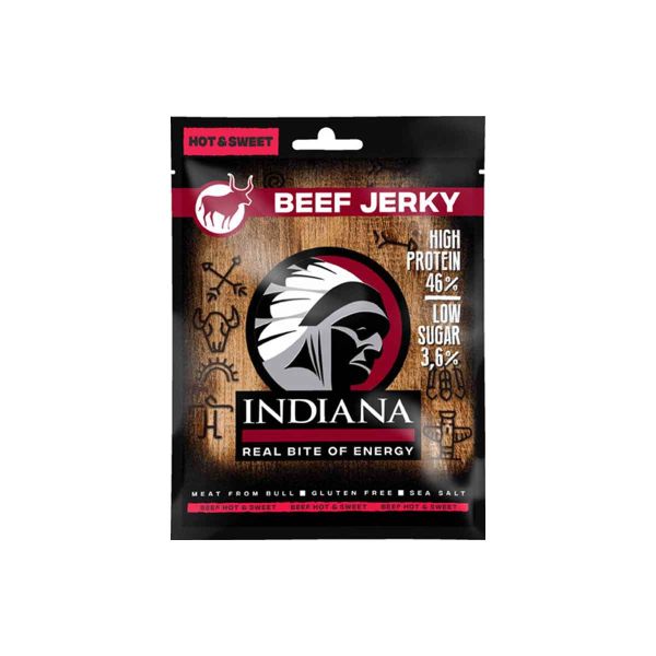 Beef Jerky - HotSweet Beef Jerky - 25 g - DLUO 12/2024