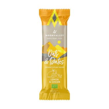 Moonvalley organic energy bar - Lemon, Ginger