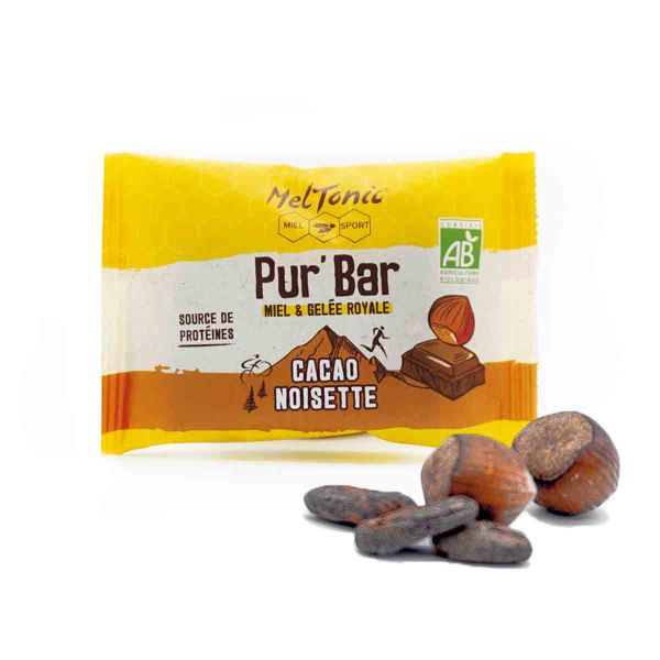 Pur'Bar bio Meltonic - Cocoa hazelnut, honey and royal jelly