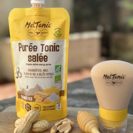 Meltonic organic salted energy puree refill - Peanuts, honey and royal jelly