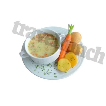 Cream of potato soup - Double portion