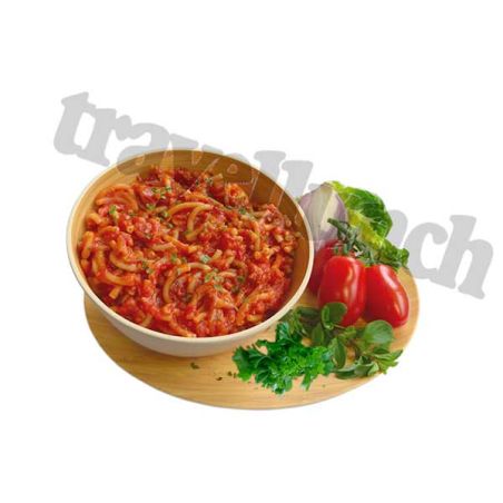 Pasta Bolognese with beef