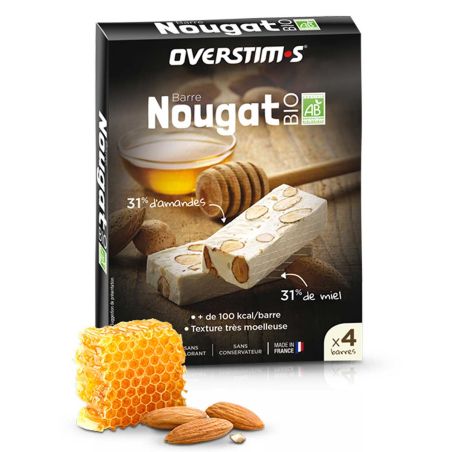 Barre de nougat bio Overstim.s x 4