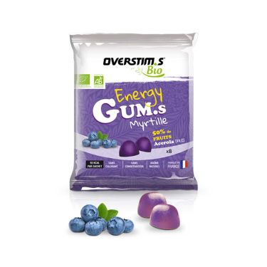 Energy gums bio Overstim.s - Myrtille