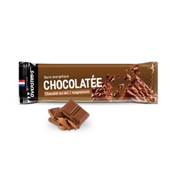 Overstim.s chocolate bar - Milk chocolate, magnesium