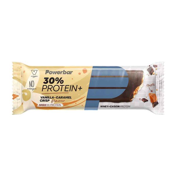 Powerbar 30% Protein Plus bar - Caramel, vanilla