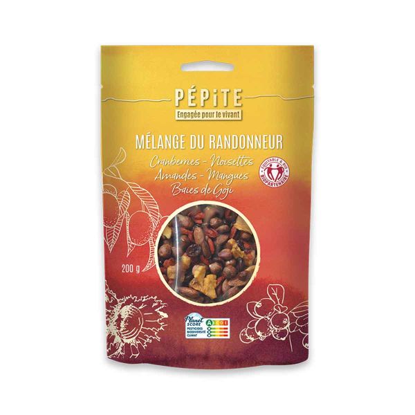 Mélange du randonneur - Organic dried fruit