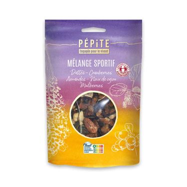 Mélange Sportif - Organic dried fruit - 220 g