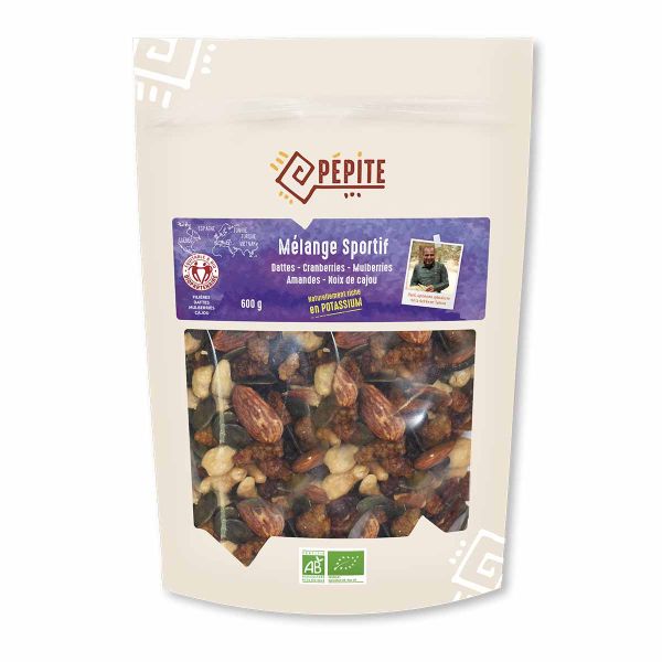 Mélange Sportif - Organic dried fruit - 600 g