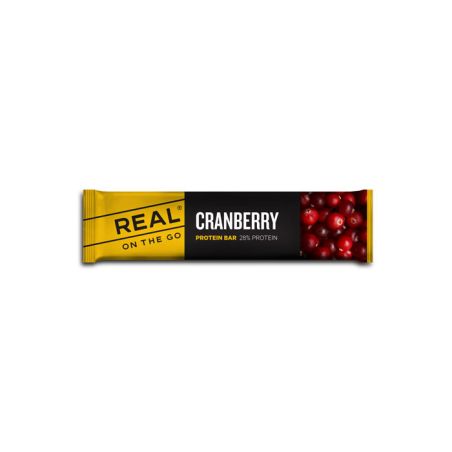 Real On the Go protein bar - Cranberry