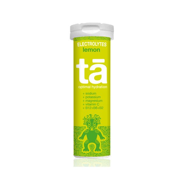 Tube of TA Energy electrolyte tablets - Lemon