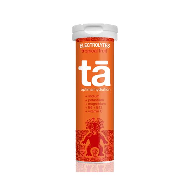 Tube of TA Energy electrolyte tablets - Tropical