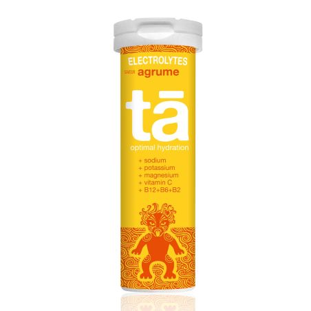 Tube of TA Energy electrolyte tablets - Citrus fruit