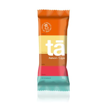 TA Energy organic energy bar - Apricot, cashew