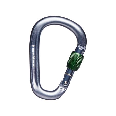 Black Diamond PearLock screw carabiner